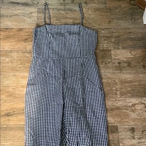 Forever 21 Gingham Jumpsuit